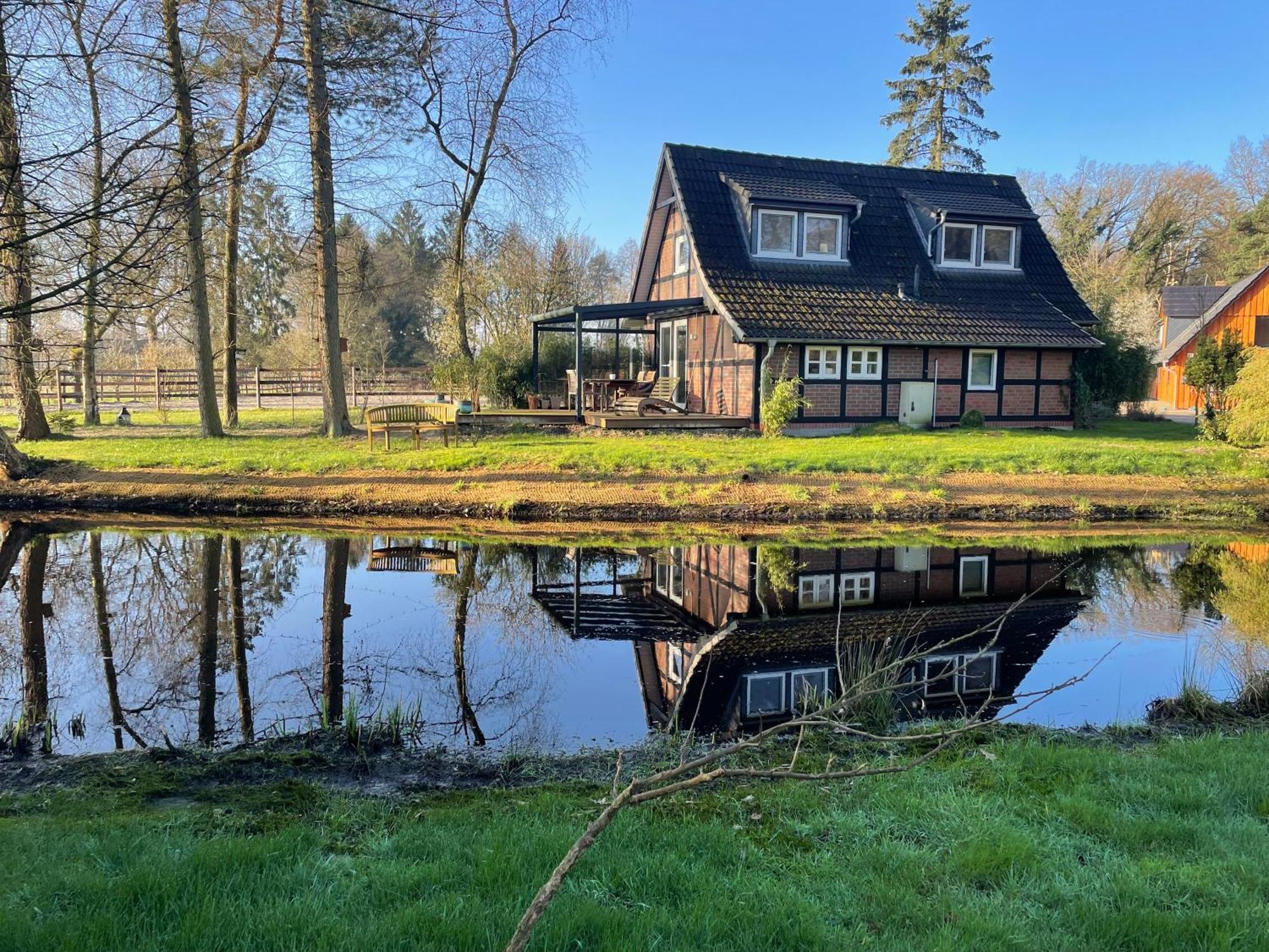 Апартаменты Haus Am Teich Ворпсведе Экстерьер фото